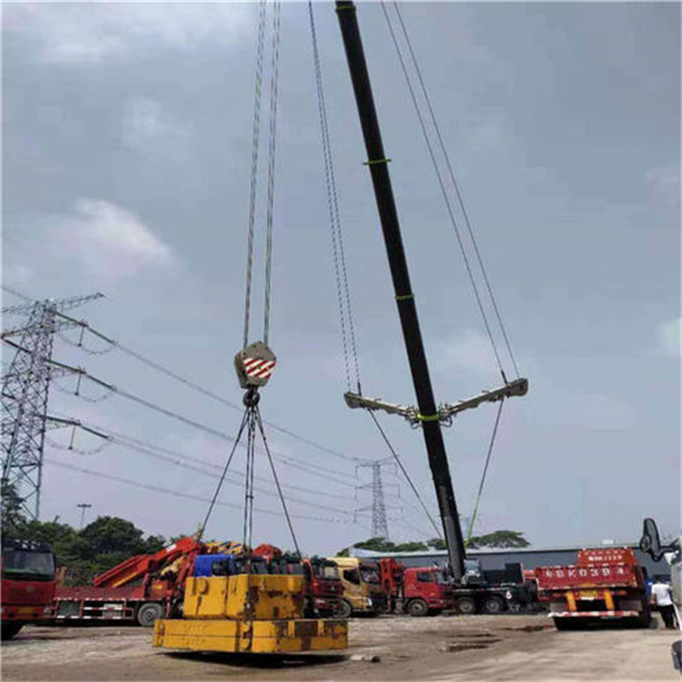 龙湖镇风电设备吊装